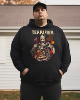 Men's Vintage Halloween Horror Nights Terrifier Cotton Big & Tall Hoodie